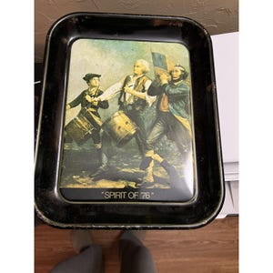 Spirit Of 76 Bicentennial Serving Tray