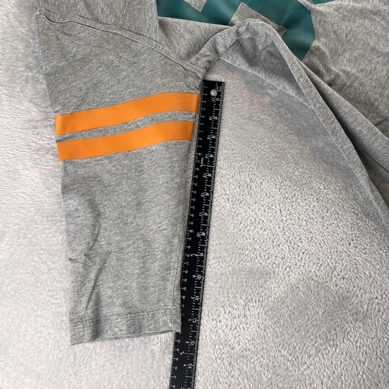 Vintage 2000s Y2K Nike Football Miami Dolphins NFL Est. 66 Jersey T-Shirt, M afbeelding 6