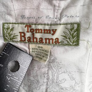 Tommy Bahama Mens 36 Pleated Chino Shorts Khaki Tan Tencel Cotton Blend Relaxed image 3