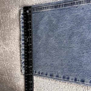 Vintage Wrangler Carpenter Jeans Mens 34x30 Blue Faded Grunge Y2K Baggy Wide Leg image 5