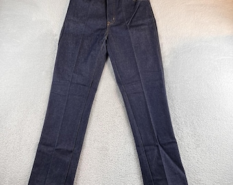 Vaqueros vintage NWT Diamond Double U para mujer, talla 16, azul, stock muerto, años 70 y 80