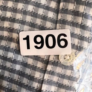 Camisa Tommy Bahama Indigo Palms para hombre, talla XL, de mezcla de lino con estampado de cuadros y botones. LEER imagen 8