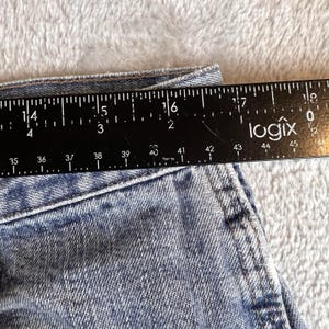 Vintage Wrangler Carpenter Jeans Mens 34x30 Blue Faded Grunge Y2K Baggy Wide Leg image 3