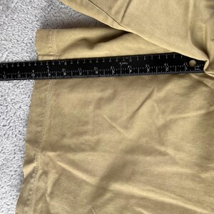 Tommy Bahama Mens Khaki Tan Silk Cotton Blend Cargo Shorts Size 38 fits 36 Tan image 5