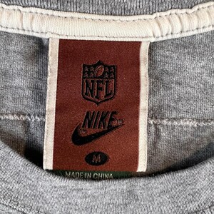 Vintage 2000s Y2K Nike Football Miami Dolphins NFL Est. 66 Jersey T-Shirt, M afbeelding 4