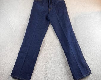 Vaqueros vintage NWT Diamond Double U para mujer, talla 16, azul, stock muerto, años 70 y 80