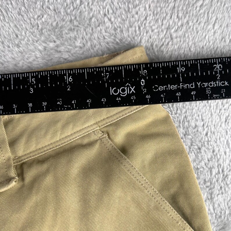 Tommy Bahama Mens Khaki Tan Silk Cotton Blend Cargo Shorts Size 38 fits 36 Tan image 4