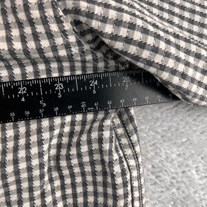 Camisa Tommy Bahama Indigo Palms para hombre, talla XL, de mezcla de lino con estampado de cuadros y botones. LEER imagen 6