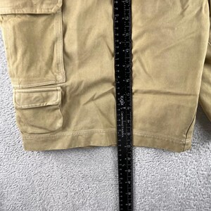 Tommy Bahama Mens Khaki Tan Silk Cotton Blend Cargo Shorts Size 38 fits 36 Tan image 6
