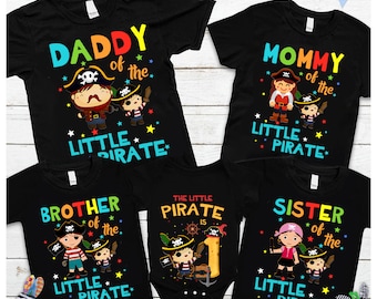 Personalized Family Pirate Birthday 