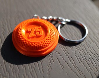 Clay Pigeon Keychain 25/50/75/100 Straight