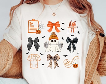Coquette Physical Therapist Halloween Png, Physical Therapy Squad Png, Spooky PT, Funny Physical Therapist Png, Physical Therapy Png, Ghost