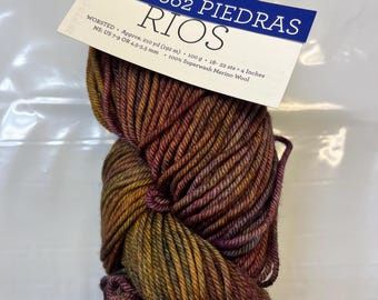 Hilo Malabrigo Rios: Lana Merino Superwash, Piedras 862