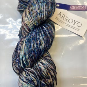 Filato Malabrigo Arroyo: Lana Merino Superwash, Colorazione Rumbo