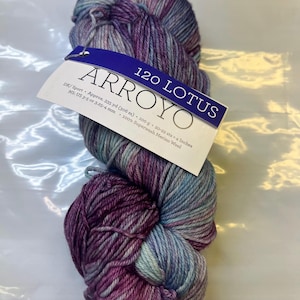 Filato Malabrigo Arroyo: Lotus 120, Lana Merino Superwash