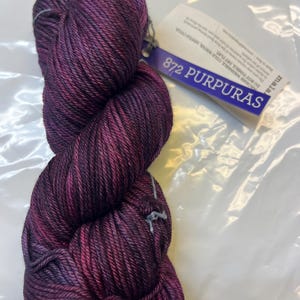 Filato Malabrigo Rios: Lana Merino Superwash, Púrpuras 872