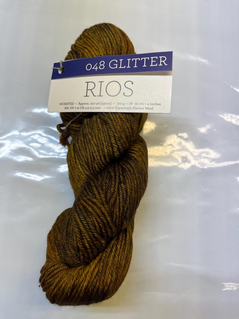 Malabrigo Rios Yarn- Glitter 048 - Etsy