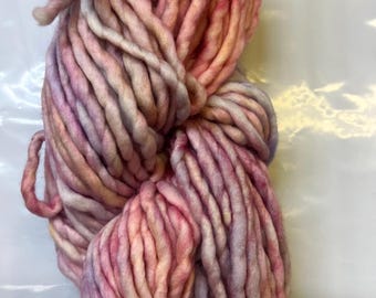 Malabrigo Rasta Yarn, Super Bulky, Merino Wool Yarn, Hand dyed-Rosalinda 398