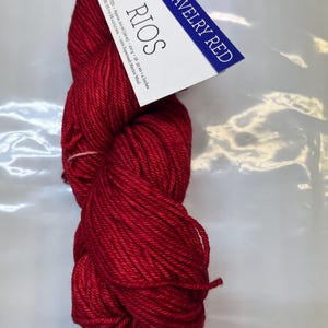 Malabrigo Rios Yarn- Ravelry Red 611