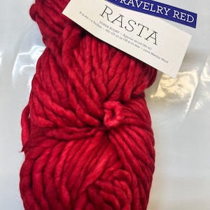 Fio Malabrigo Rasta - Vermelho Ravelry 611