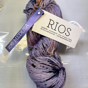 Filato Malabrigo Rios, Filato pettinato, Filato di lana merino superwash - Medusa 276