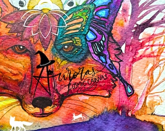 Fox Print Digital Download