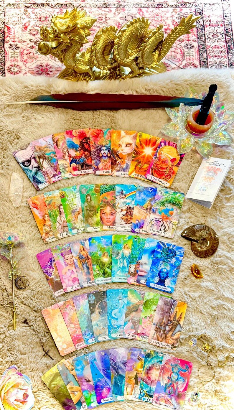 Celestial Oracle Deck | Master & Star Being Guidance | New Earth ...
