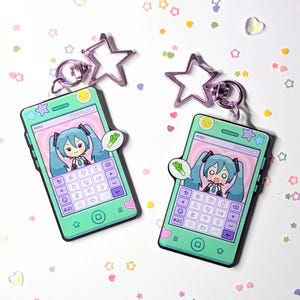 Vocaloid Phone Keychain | Hatsune Miku!