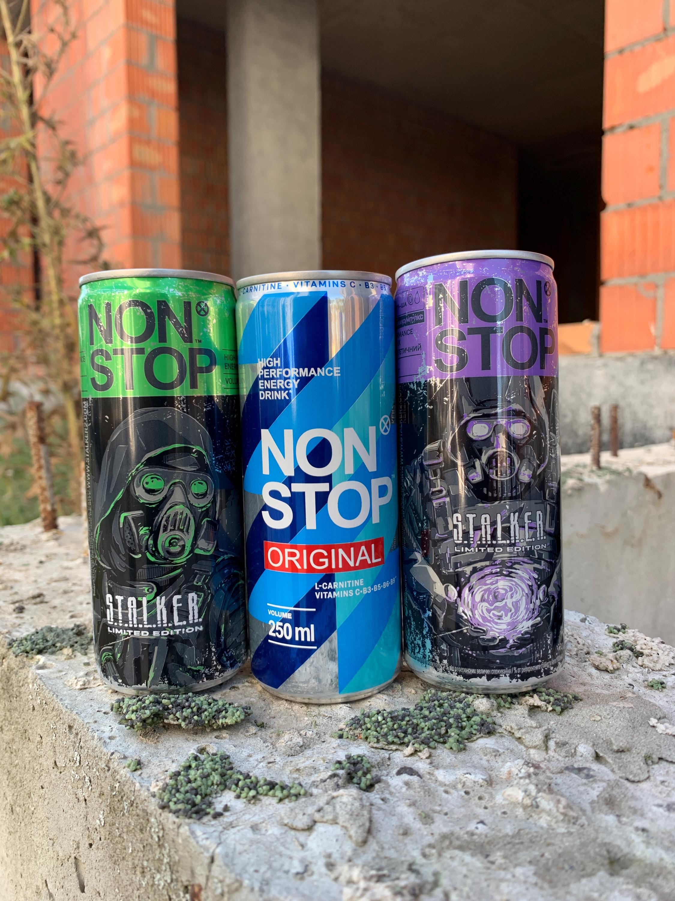 Stalker Rarity Color STALKER Limited Edition Energy Drink Set: Rare Gaming Memorabilia ...
