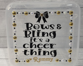 Deluxe Cheer Bow Box