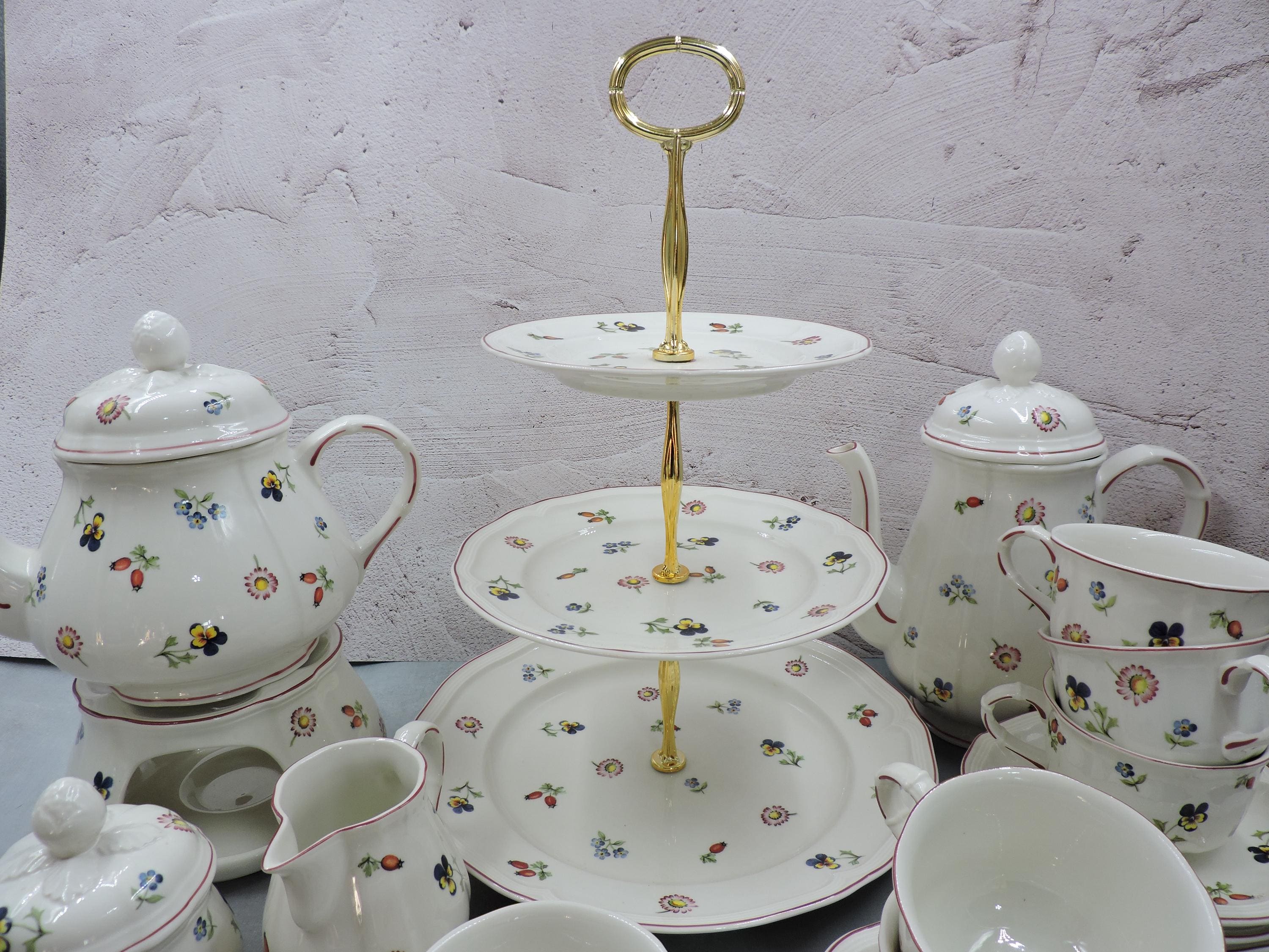 Villeroy & Boch ジャムポット 3点セット（トレー付き） Villeroy & Boch