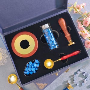 Custom Wax Stamp Kit, Custom Any Logo Wax Seal, Personalized wax stamp kit, Custom wax seal stamp kit for gift