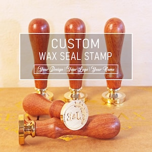 Custom Wax Stamp Kit | Personalized wax seal stamp kit | Custom wax seal kit | Initials Wax Stamp Kit | Custom Wedding Stamp