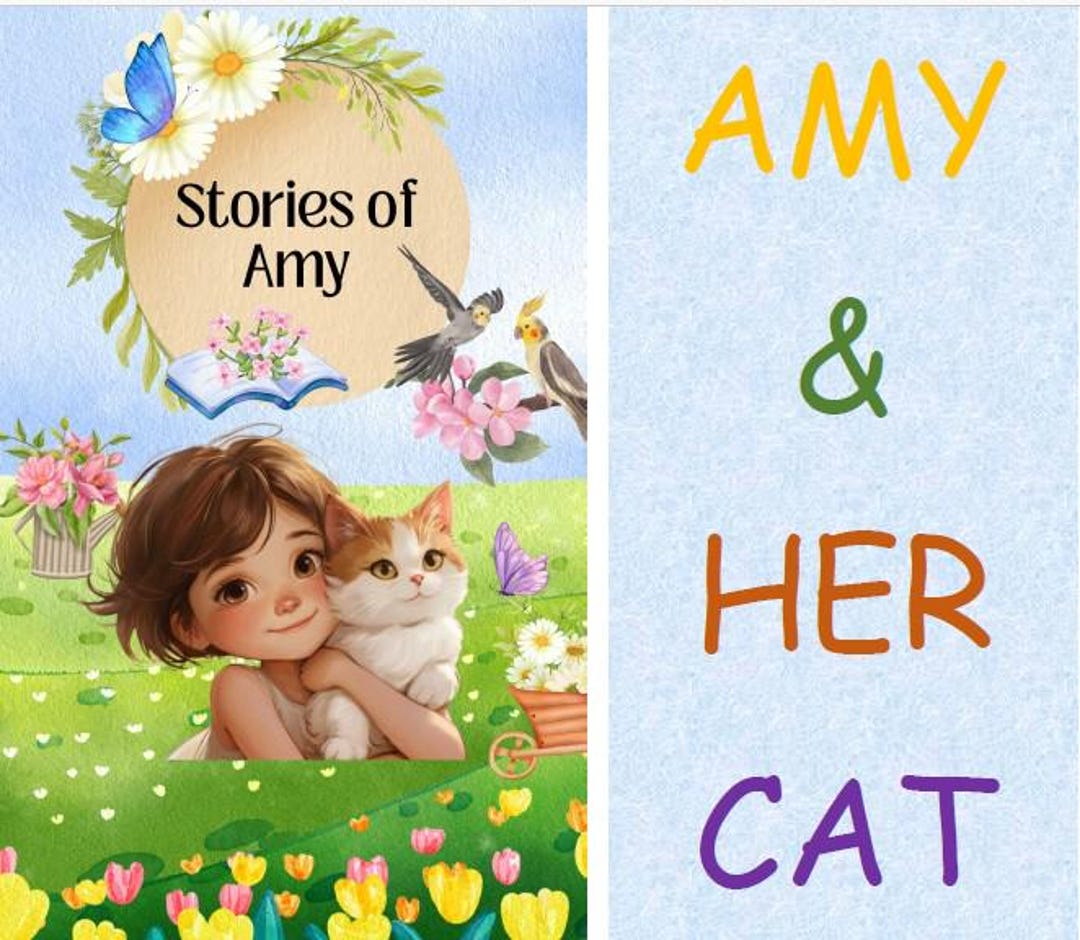 Amy Rabbit Cat Amy and Her Cat - Etsy