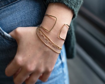 Column Cuff Bracelet