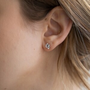 Herkimer Diamond Earrings as seen in BUST Magazine image 5