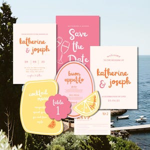 Matrimonio a tema italiano, matrimonio italiano, matrimonio agli agrumi, set inviti di nozze italiani, set matrimonio agli agrumi, matrimonio italiano