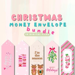 Christmas Money Envelopes, Christmas Money Gift, Christmas Envelopes, Christmas Money Holder, Christmas Money Card, Christmas Cash Gift