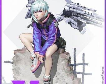 Valrie | 3D Printed Unpainted |  by Nomnom Figures