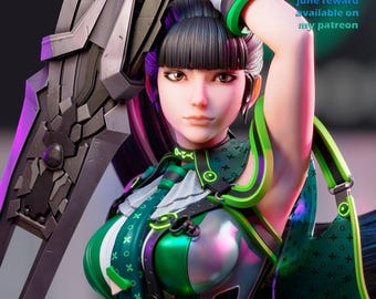 Stellar Blade-Runner Girl- Gift for Gamers by 3DMOON Unpainted