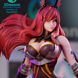 Erza Figure - Etsy