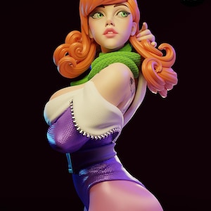 Daphne | 3D Printed Unpainted |  by E.S Monster