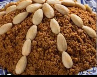 Sellou Sfouf moroccan sweets for ramadan and eid handemade traditional pastry