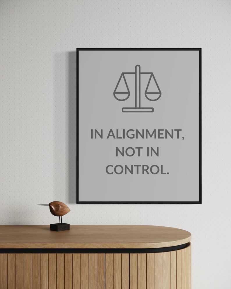 Alignment Poster - Kunstdruck Poster Ästhetische Dopamine ...