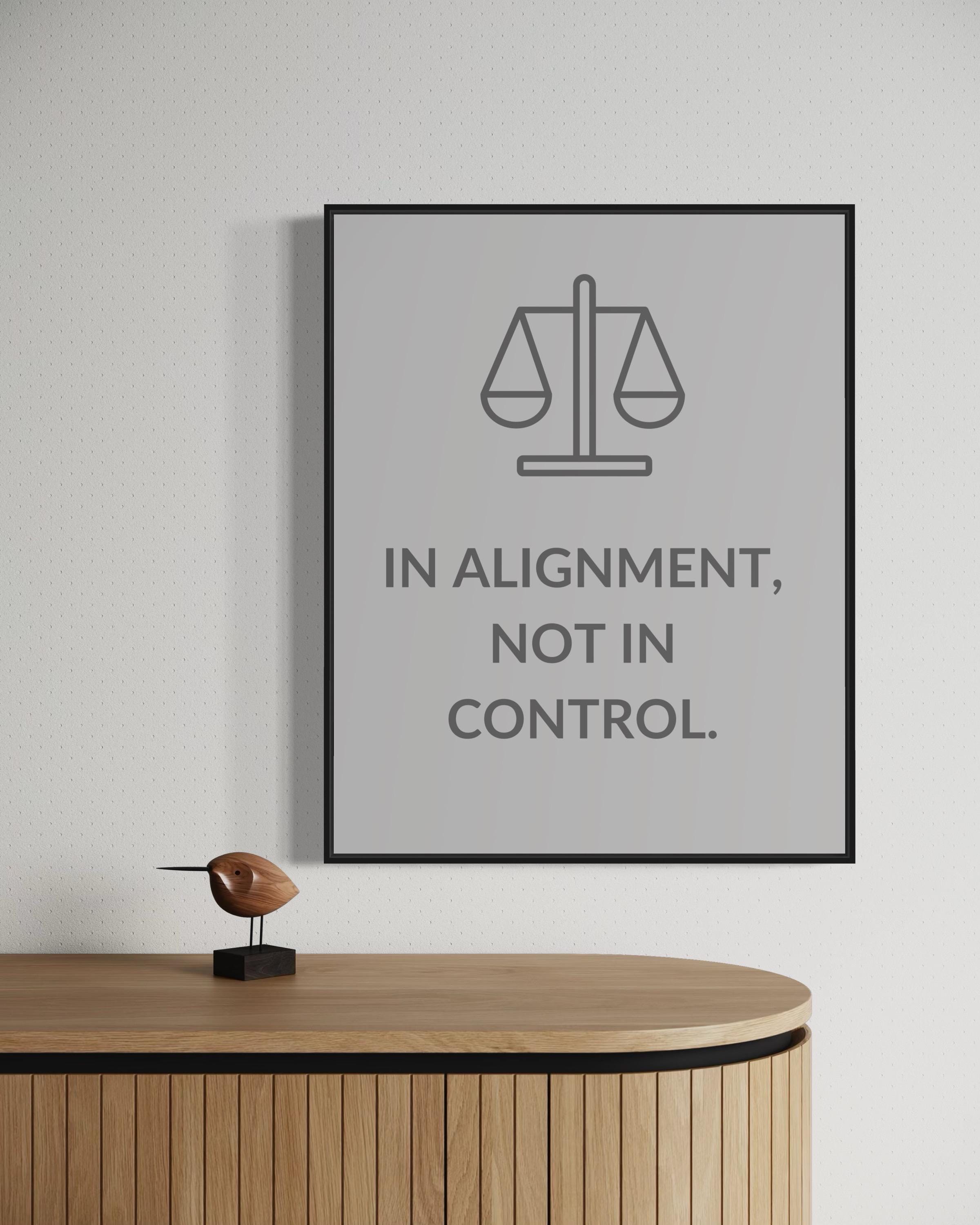 Aliignment Poster Alignment Poster - Kunstdruck Poster Ästhetische Dopamine ...