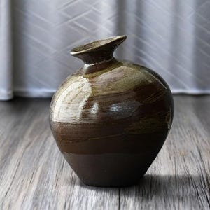 Ceramic Stoneware Bud Vase, Decorative Ornament, Ceramic Vase For Flowers, Ceramic Vases, Dried Flower Vase, Chinese Pottery,Minimalist Vase