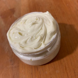 HEMP Mango Goat Milk lotion Lavender essential oil moisturizing fragrant cream travel size 2 or 8 oz whipped body butter image 3