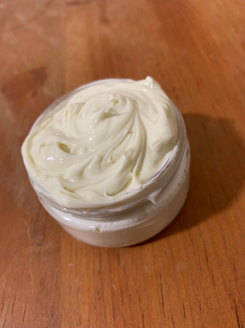 HEMP Mango Goat Milk lotion Lavender essential oil moisturizing fragrant cream travel size 2 or 8 oz whipped body butter image 3