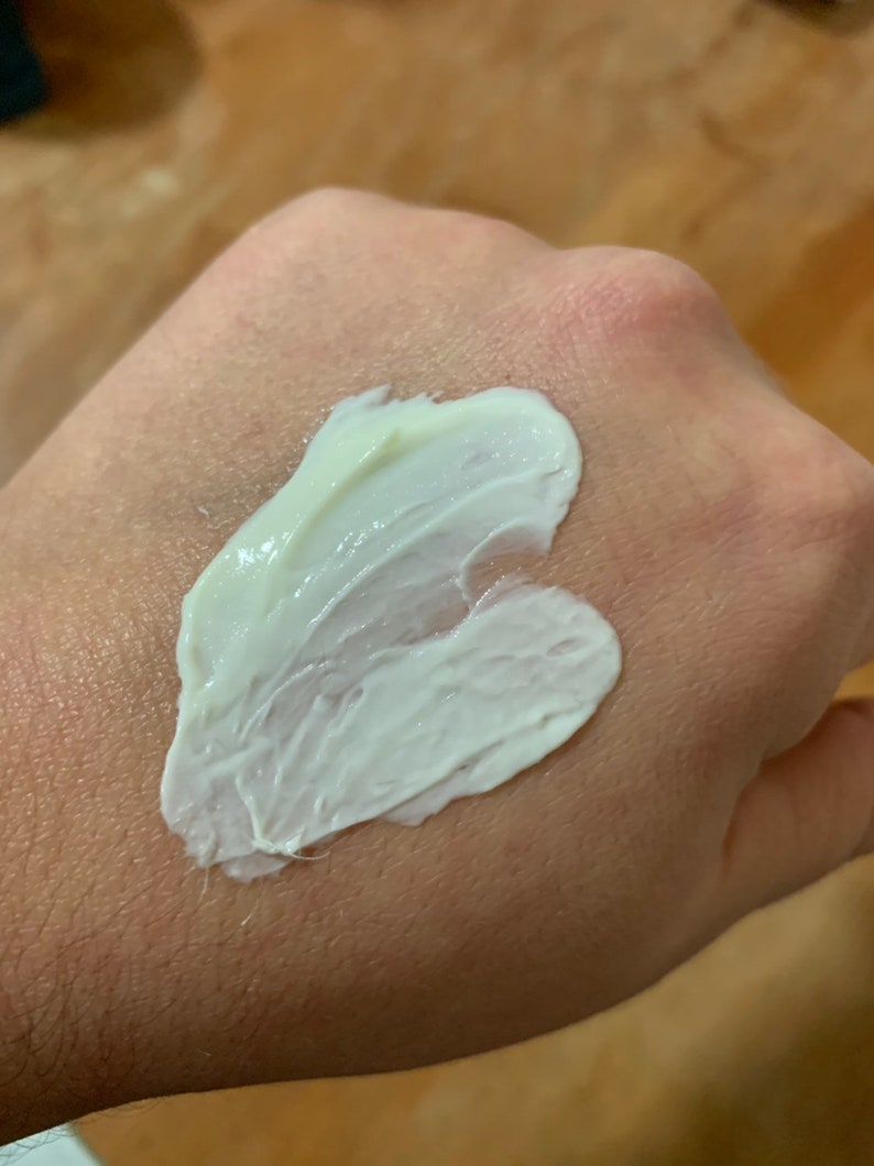 HEMP Mango Goat Milk lotion Lavender essential oil moisturizing fragrant cream travel size 2 or 8 oz whipped body butter image 5