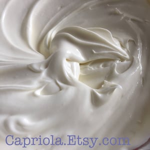 2 oz 8 oz Triple Budder rich Moisture Cream Goat Milk Oats Shea Cocoa Mango butters unscented body lotion whipped butter image 1